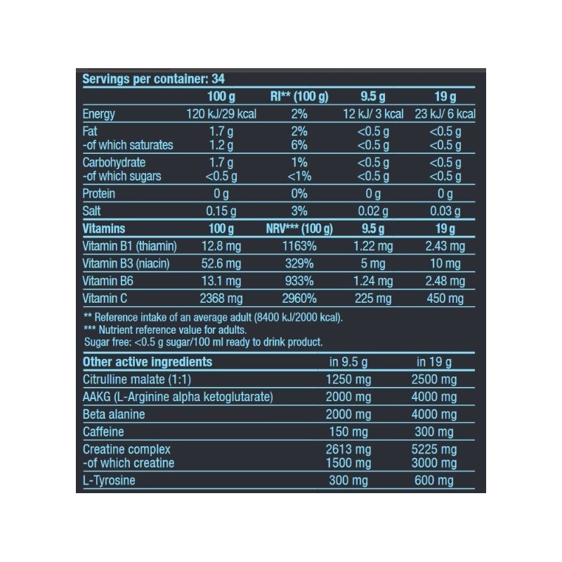 Black Blood NOX+ 330g-Biotech USA