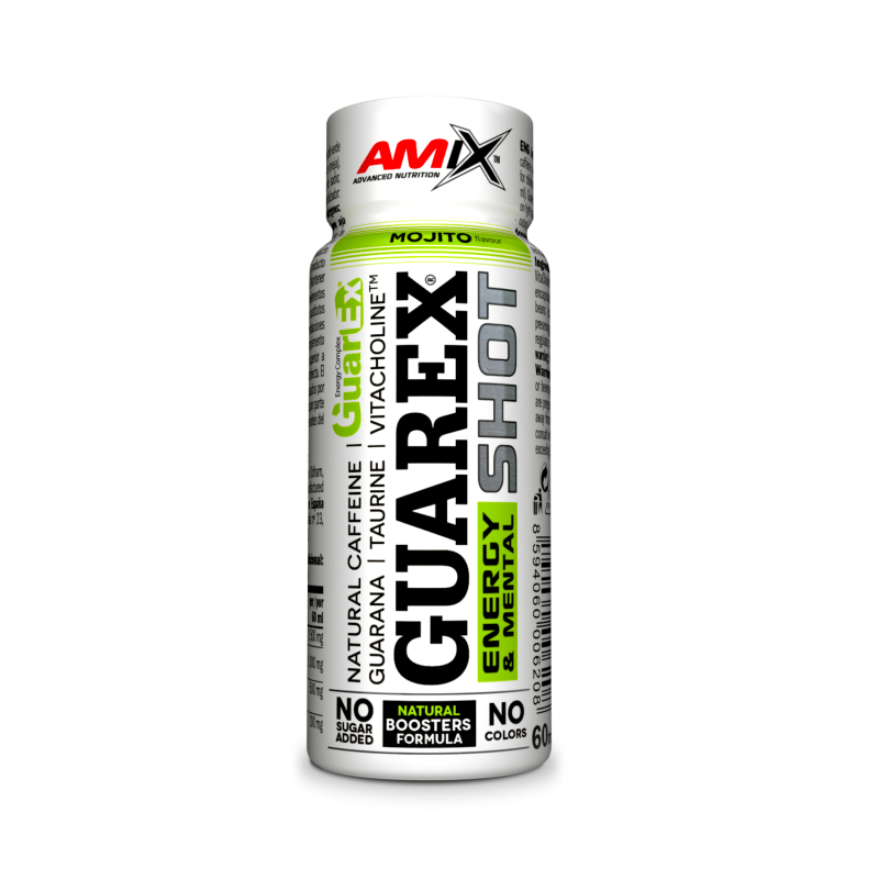 Guarex Shot 60ml Amix-Energy & Mental- Shot energético y mental 1,90€