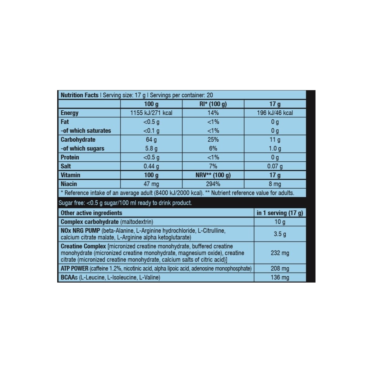 Nitrox Therapy 340g Biotech USA- Pre entrenamiento-Envio gratuito