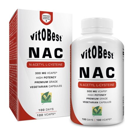 NAC 300MG-Vitobest. Acetil-cisteina protector hepatico.