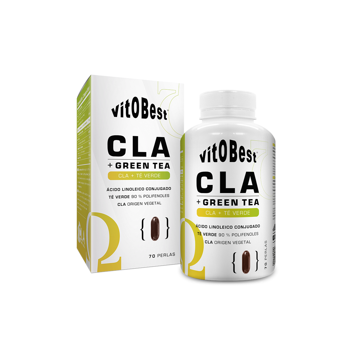 CLA + TE VERDE 70caps Vitobest