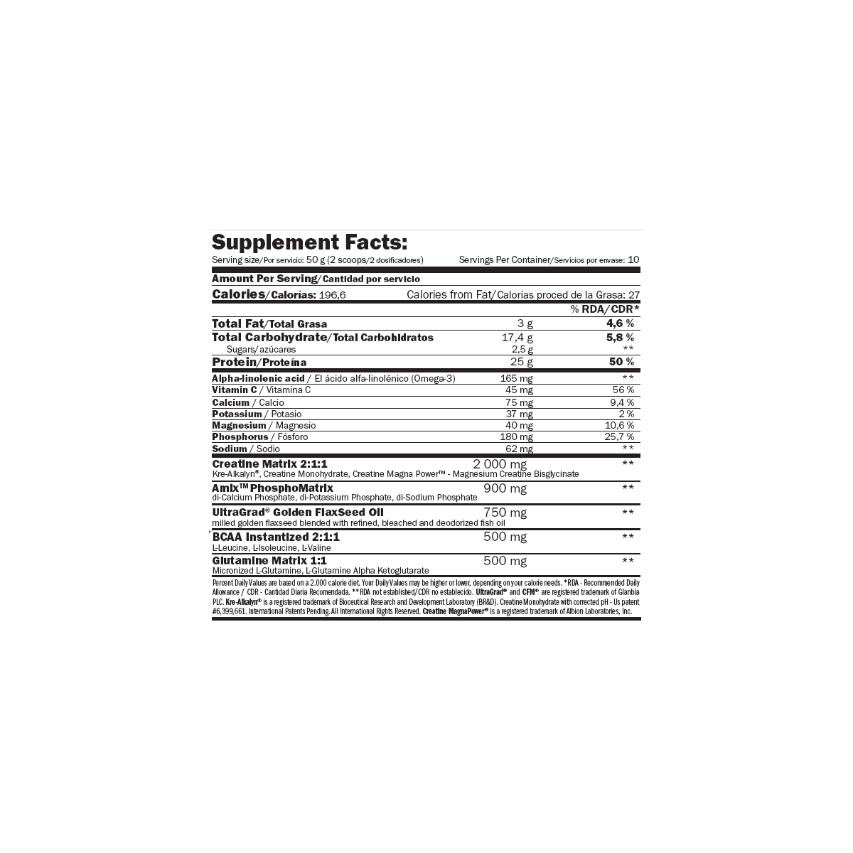 RECO-PRO 1KG AMIX Performance Recuperador Completo