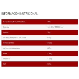 Harina de avena Top Flavors 1.5Kg-Max Protein