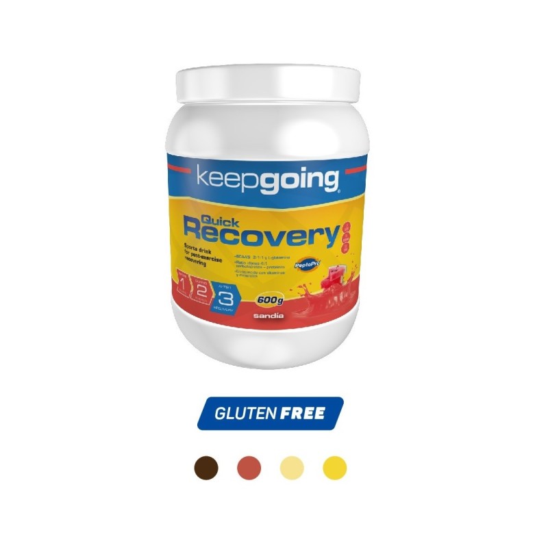 Keepgoing Quick Recovery 600gr Recuperador completo SIN gluten