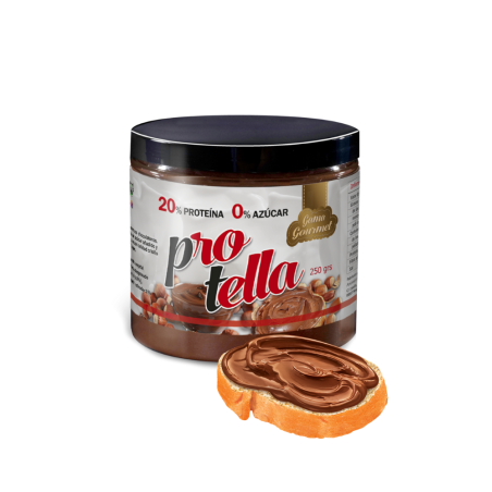 Protella-Crema de chocolate con avellanas sin azúcar-250gr