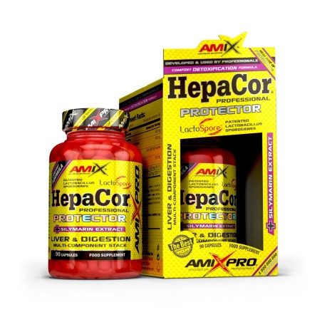 HepaCor Protector Amix Pro 90caps Salud Hepática y digestiva
