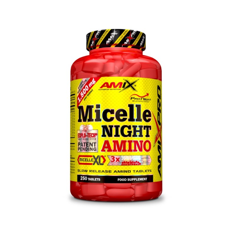 Micelle Night Amino 250 tabs Amix Pro- Aminoácidos nocturnos