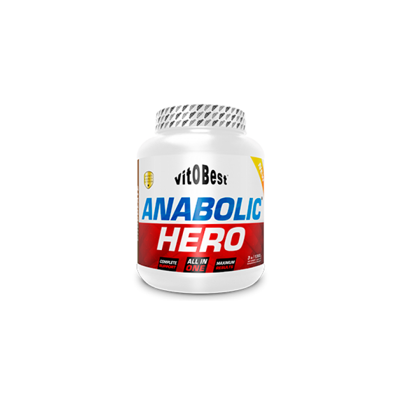 Anabolic Hero 1360g Vitobest Todo en uno Gainer Recuperador...