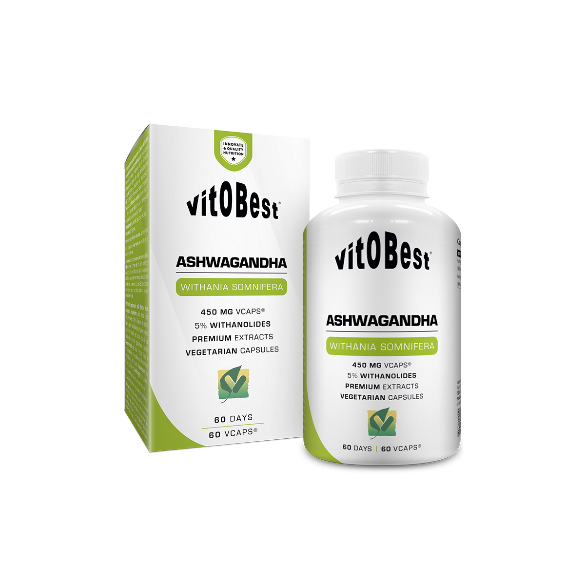 Ashwagandha 450mg 60 caps Vitobest