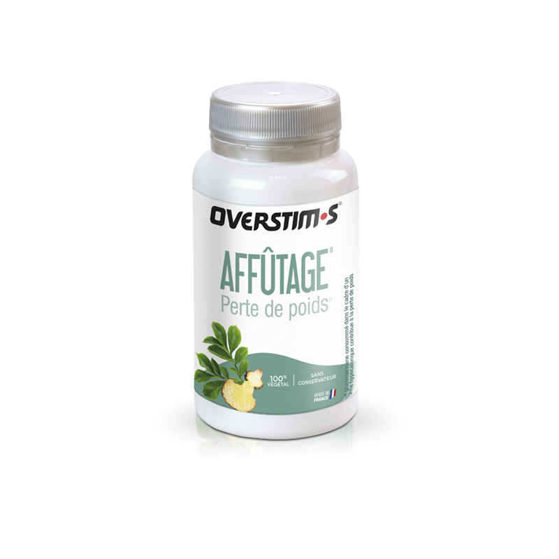 AFFUTAGE Overstim's 90caps Complejo de Adelgazamiento Glucomanano 95%