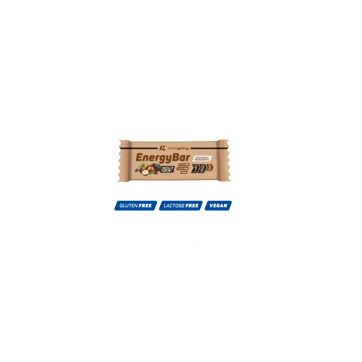 Energy Bar Keepgoing Barrita Energetica Ecologica Vegan Sin Gluten