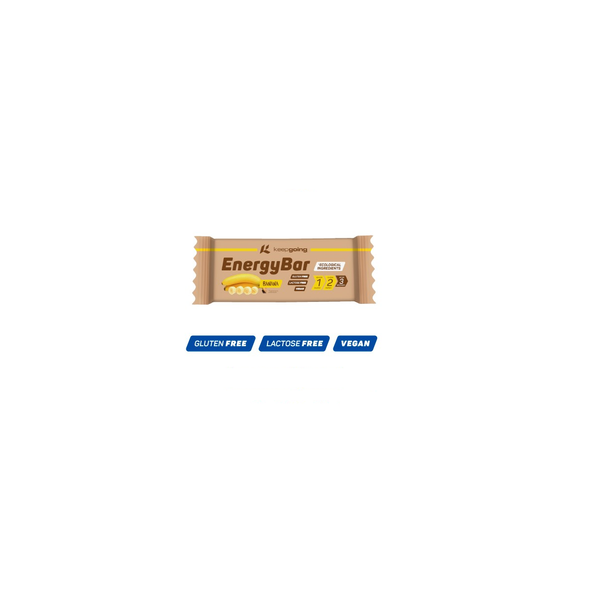 Energy Bar Keepgoing Barrita Energetica Ecologica Vegan Sin Gluten