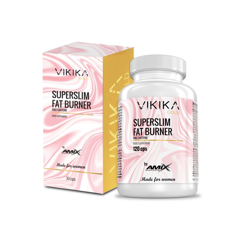 Superslim Fat Burner 120 caps Vikika Gold by Amix