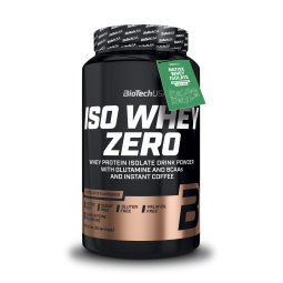 ISO Whey ZERO Caffe Latte Biotech USA-908gr 88mg cafeína por dosis
