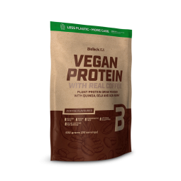 Vegan Protein Coffee 500g Biotech USA 88mg cafeina por dosis