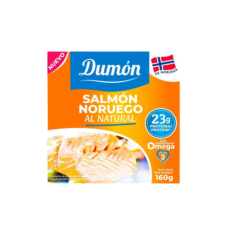 Salmon Noruego al natural Dumon