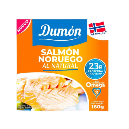 Salmon Noruego al natural Dumon