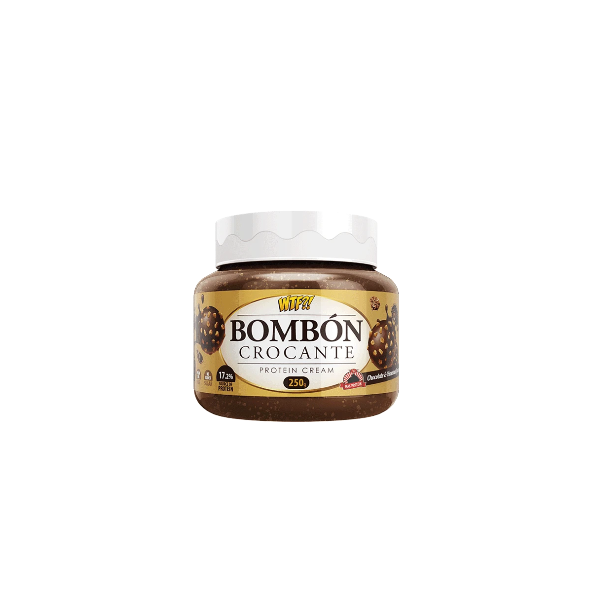 WTF Bombon Crocante   Crema Proteica 250g Max Protein