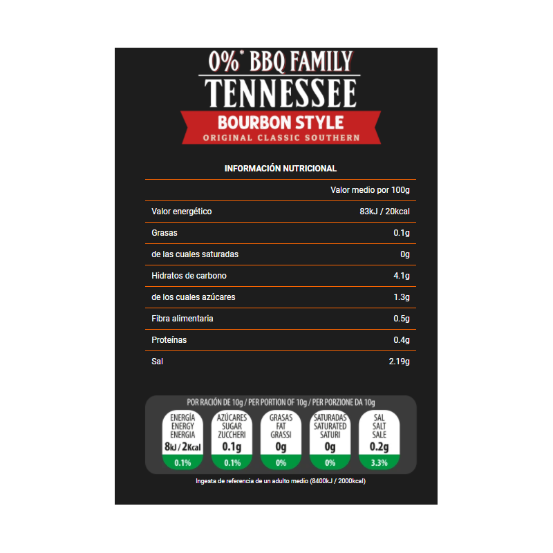 Max Protein Grandma's Salsa BBQ Tennessee Bourbon