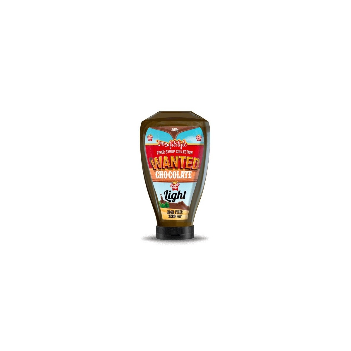 Wanted Sirope Chocolate Light FitStyle Sin Azucar Alto en Fibra