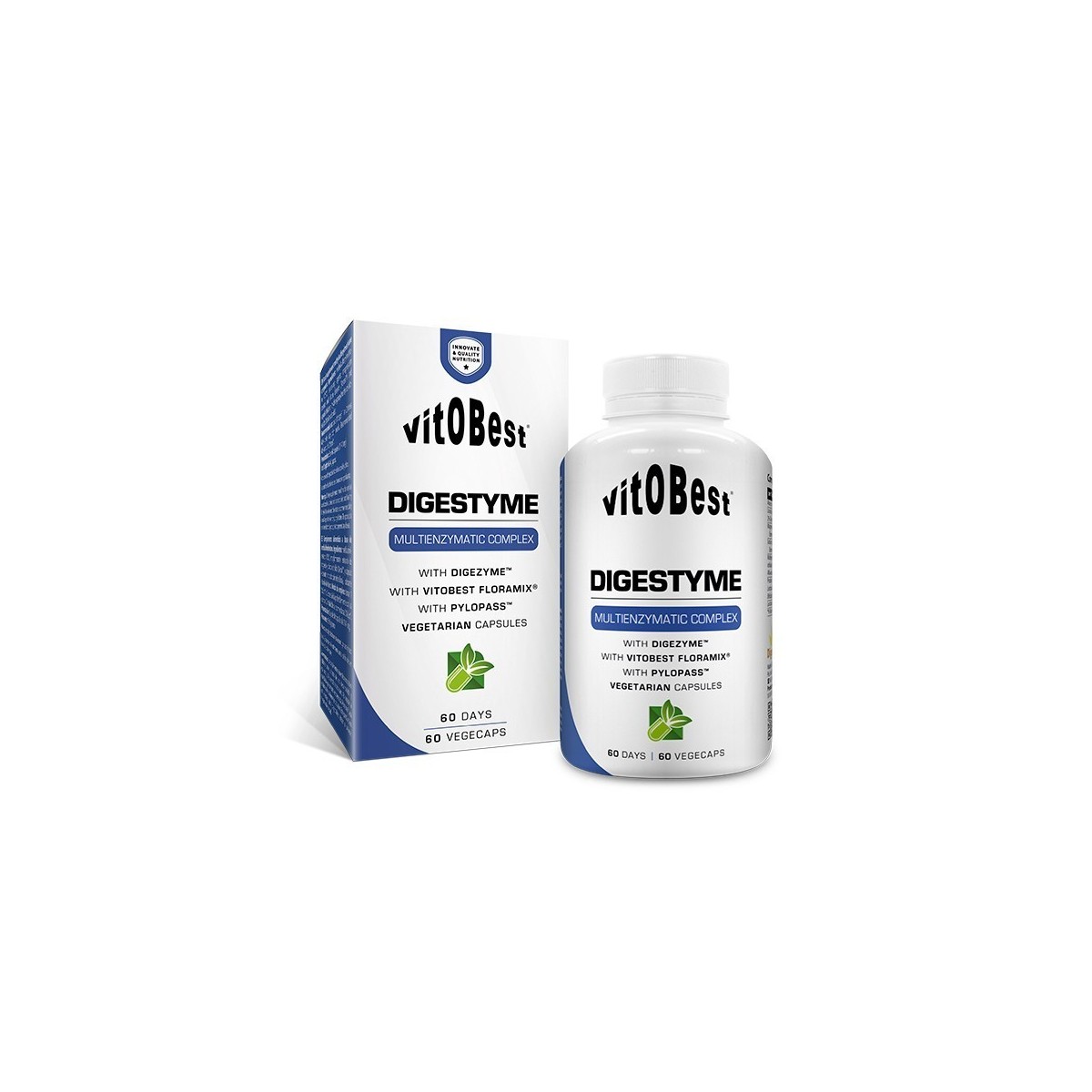 Digestyme Encimas Digestivas 60caps Vitobest