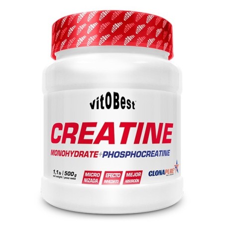 Creatina Clonapure 500gr Vitobest monohidrato+fosfocreatina