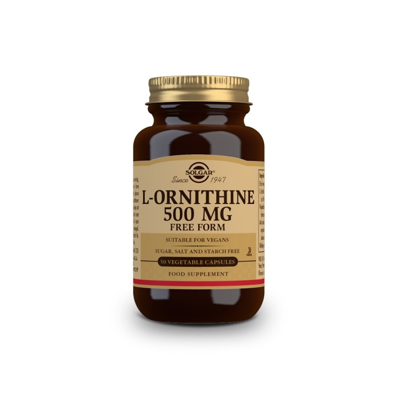 L-Ornitina 500mg 50caps Solgar