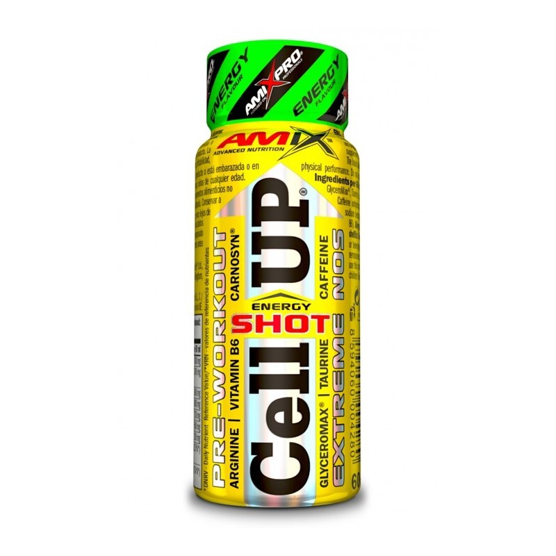 CellUp Shot 20ml Amix Activador Pre-entrenamiento CellUp Shot 20ml Amix Activador Pre-entrenamiento