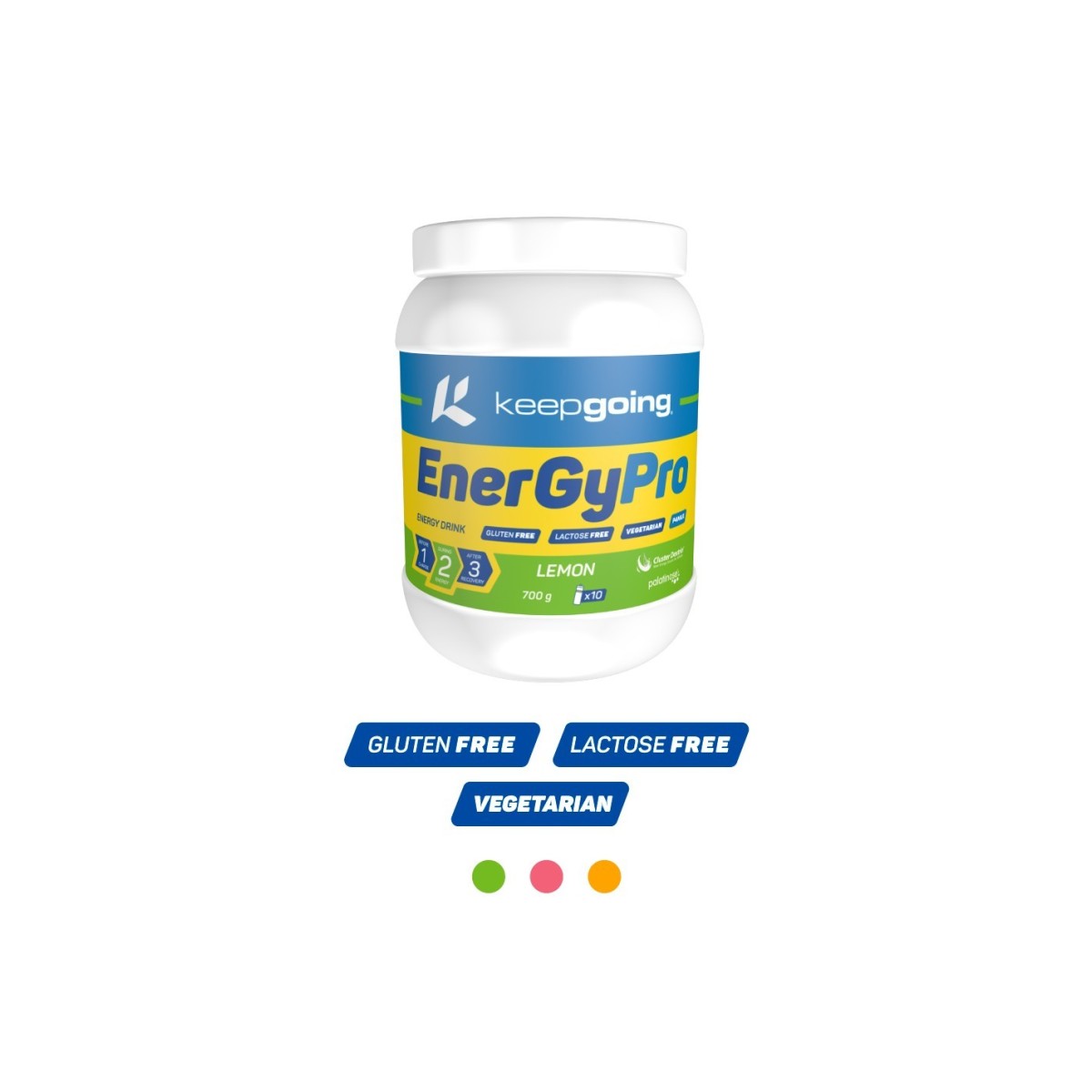 Triforza Pro Keepgoing 700g -Bebida energética con ciclodextrina