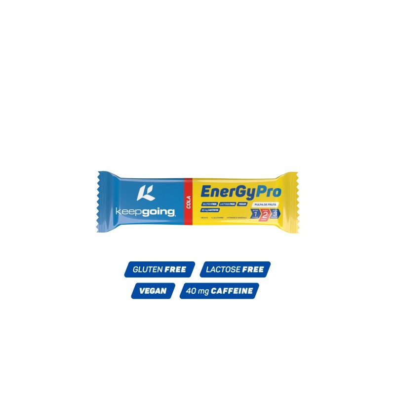 Energy Pro Bar 40g Keepgoing Barrita Estilo Gominola Con Bcaa's