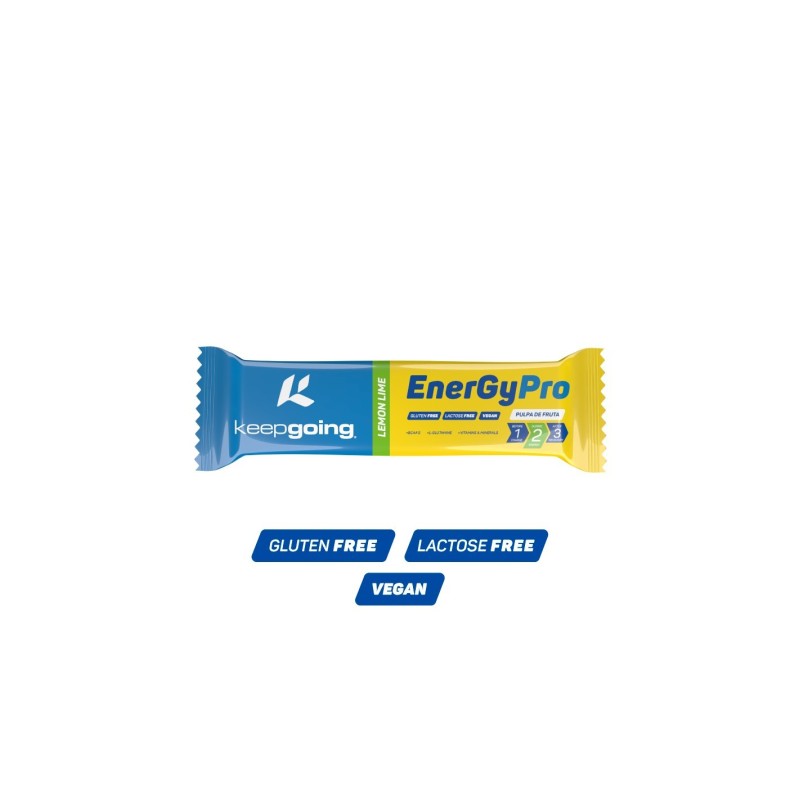 Energy Pro Bar 40g Keepgoing Barrita Estilo Gominola Con Bcaa's