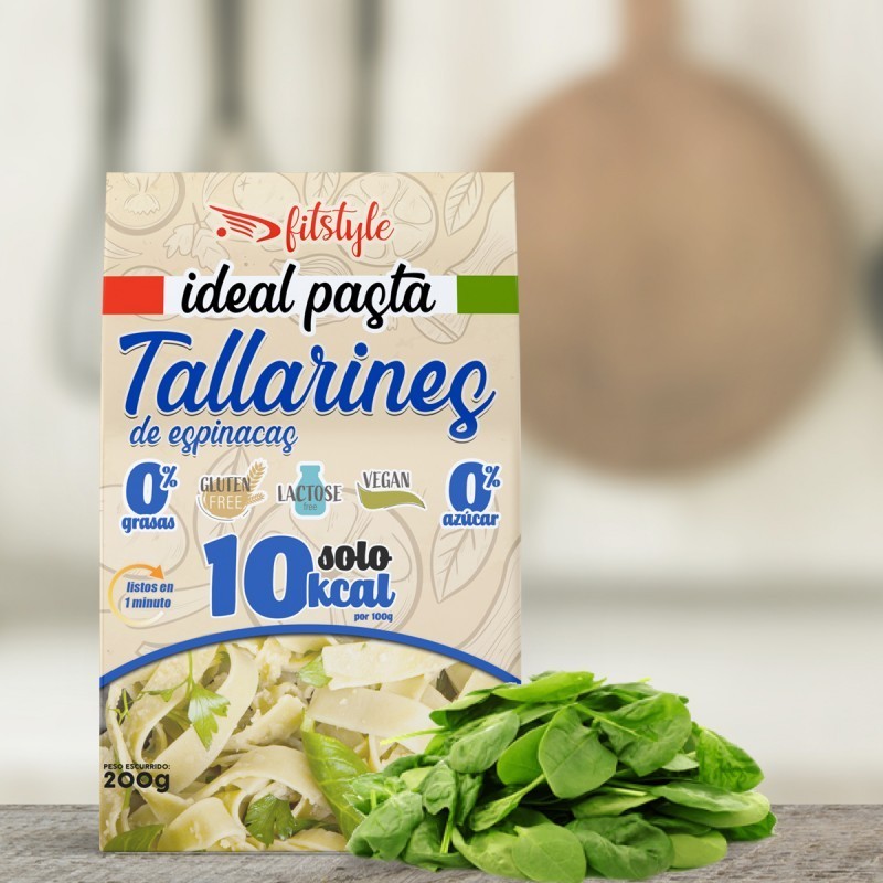 Ideal Pasta Konjac Tallarines de Espinacas Fitstyle 200g