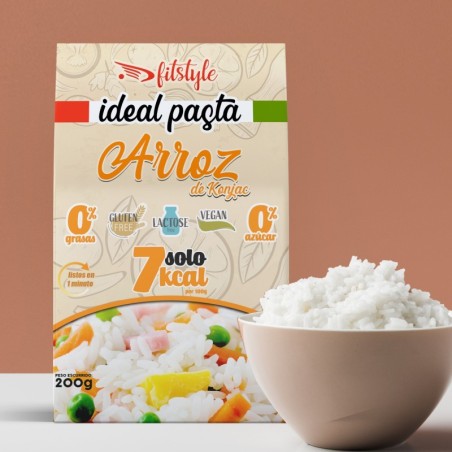 Ideal Pasta Konjac Arroz Fitstyle 200g