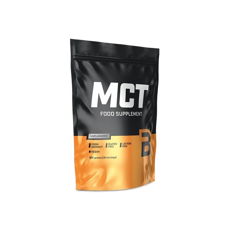 Aceite MCT 300gr En Polvo Biotech USA Trigliceridos de Cadena Media