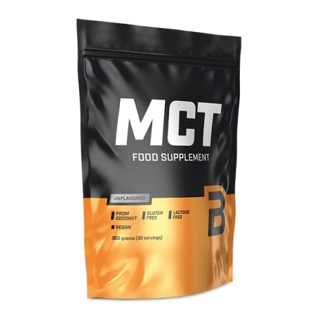 Aceite MCT 300gr En Polvo Biotech USA Trigliceridos de Cadena Media