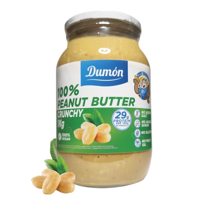 Crema Cacahuete Crunchy 1Kg Dumón