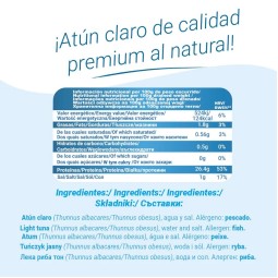 Atún Claro Al Natural 160g Dumón