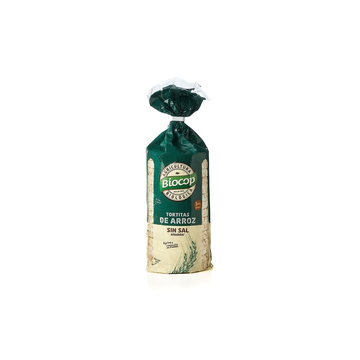 Tortitas de Arroz Integral 200gr Sin Sal BIOCOP