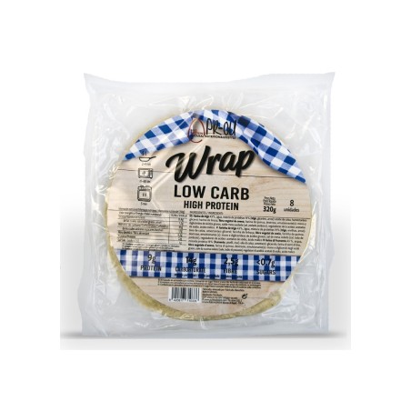 Wrap Proteico Low Carb 1x8ud Pr-Ou para fajitas tortitas burritos...