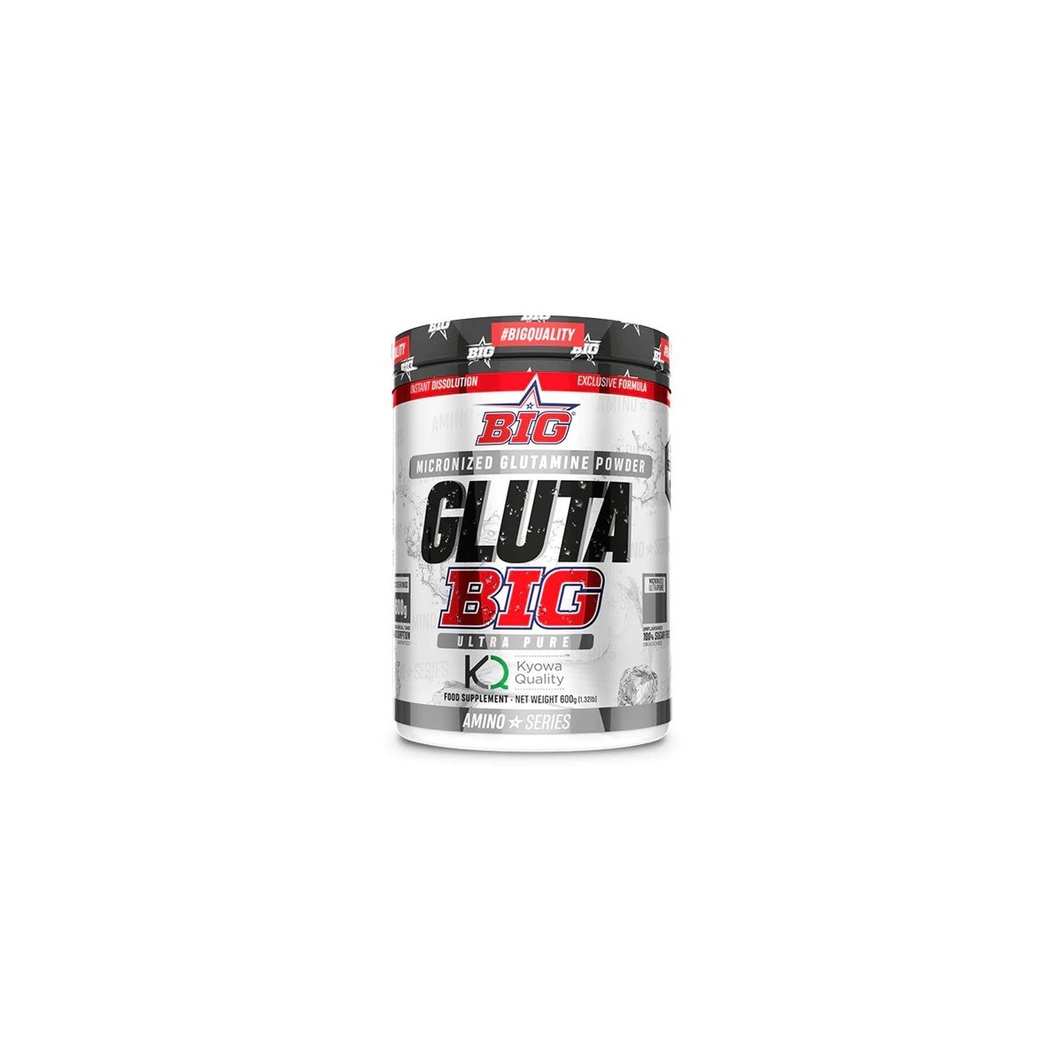 GLUTABIG Ultrapure 600g Glutamina micronizada BIG