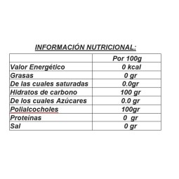 Eritritol 750g PrOu Edulcorante Natural