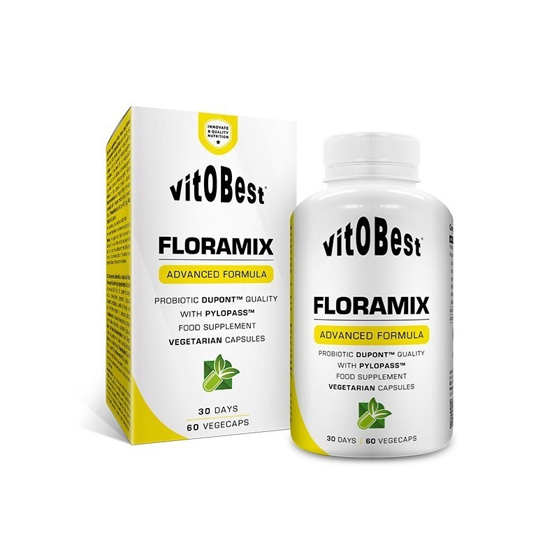Floramix Probiótico 60 caps Vitobest
