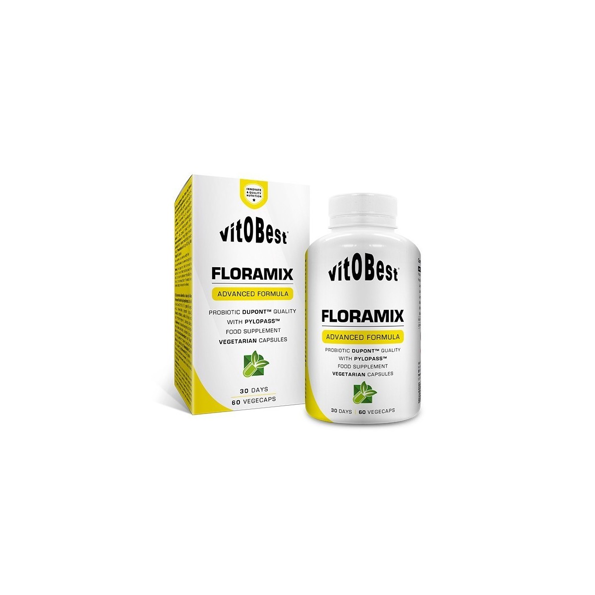 Floramix Probiótico 60 caps Vitobest
