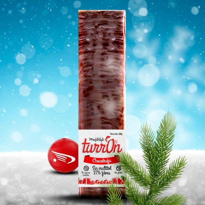 Turrón Choco Trufa 0% Maltitol Sin Azúcares 200g Turrón Choco Trufa 0% Maltitol Sin Azúcares 200g