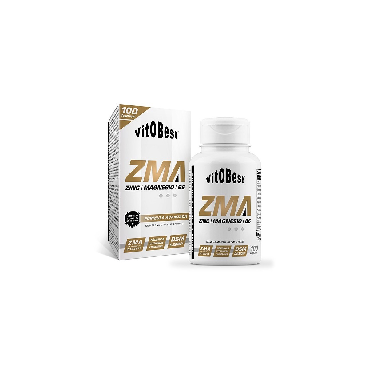 ZMA 100 caps Vitobest Zin Magnesio B6