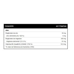 ZMA 100 caps Vitobest Zin Magnesio B6