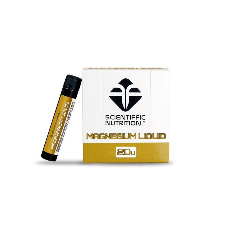 Magnesio Liquido 20ud x 25ml Scientiffic Nutrition
