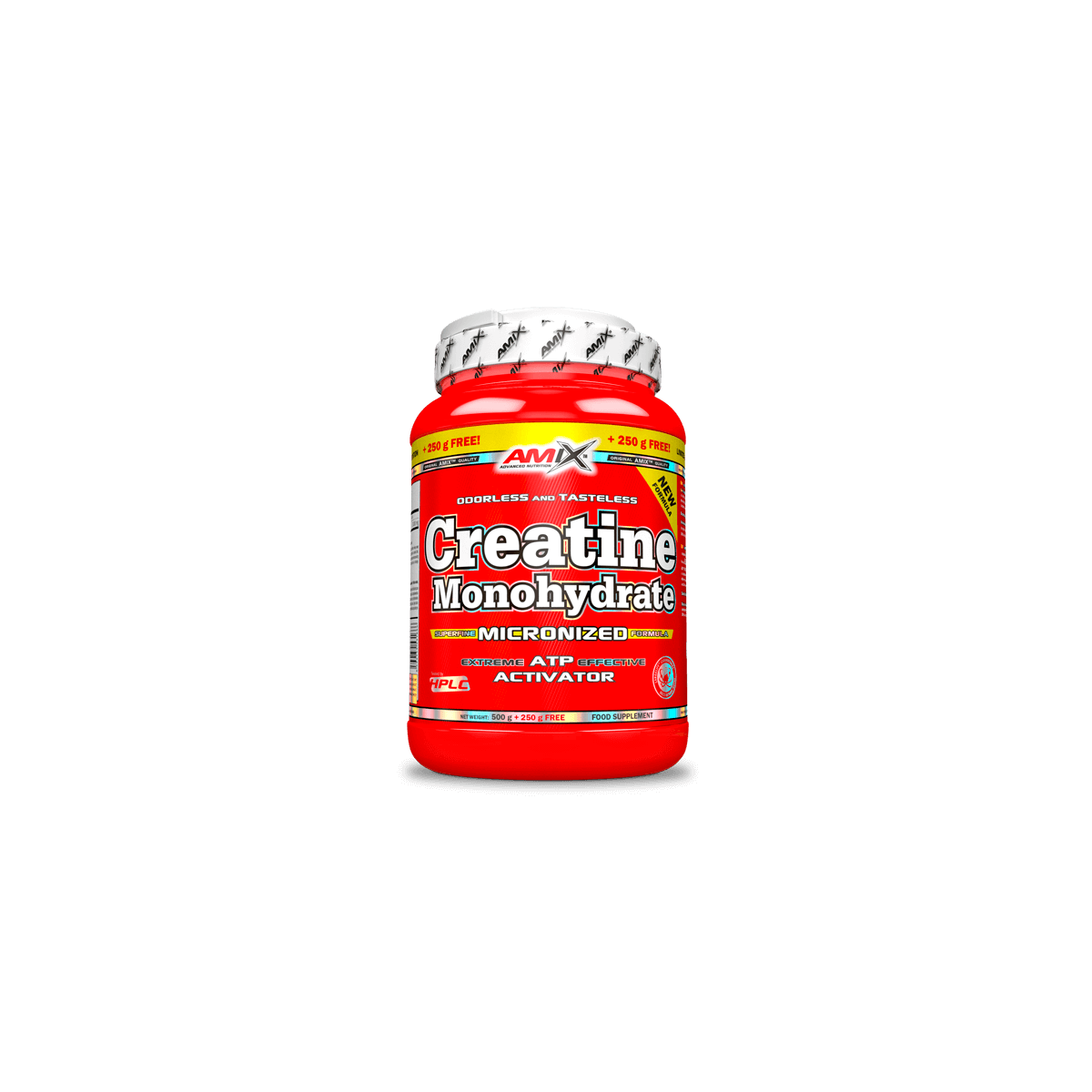 CREATINA MONOHIDRATO 500+250GR gratis AMIX- 10% descuento al finalizar
