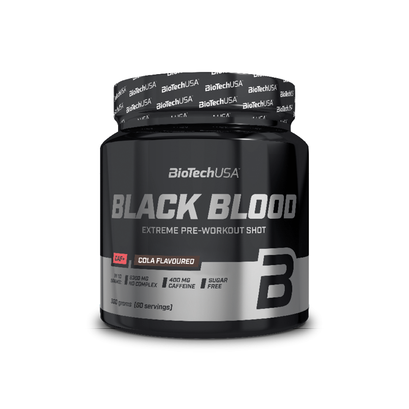 Black Blood Caf+ 300g-30 dosis-Biotech USA