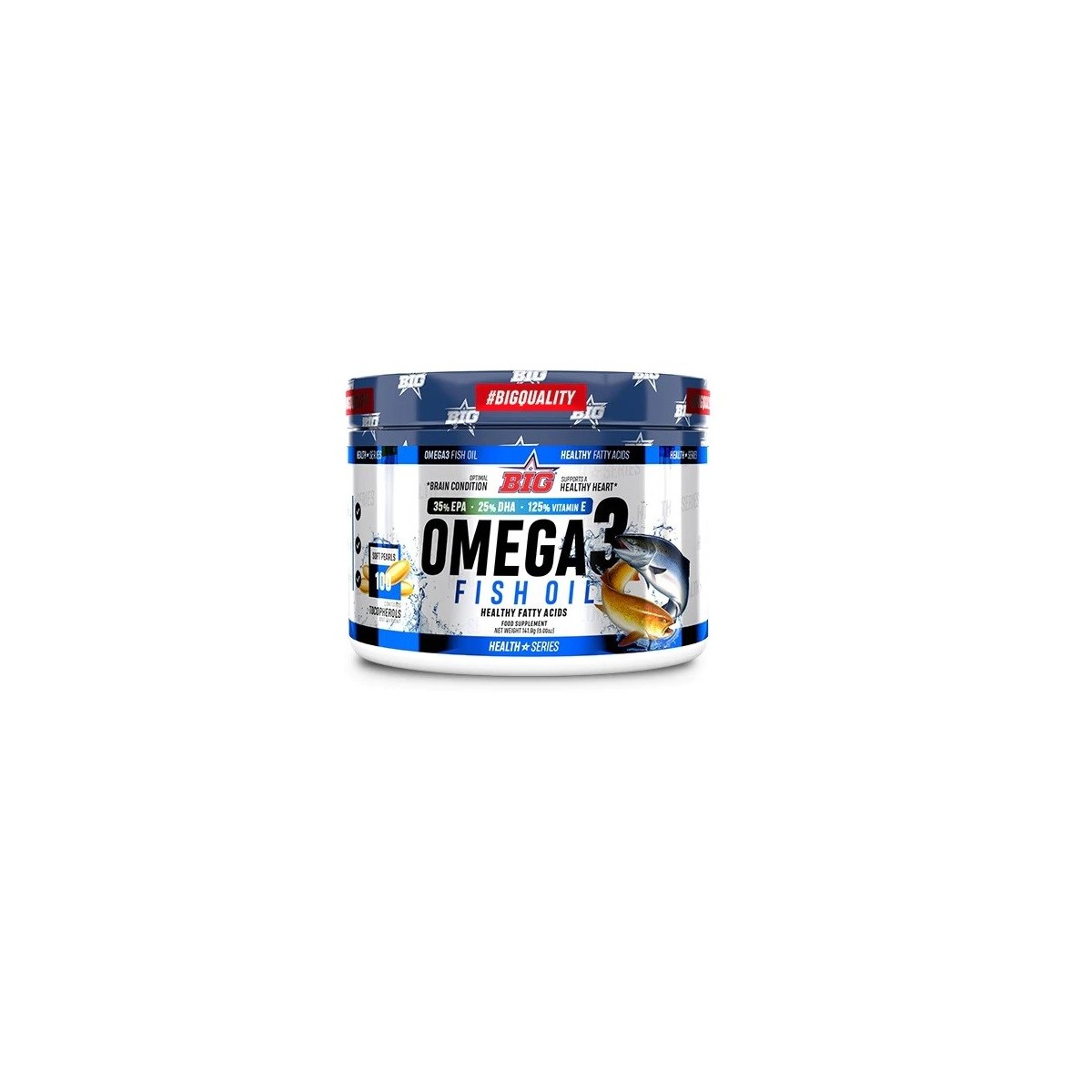 Omega 3 Big 100 perlas 35% EPA 25% DHA